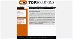 Desktop Screenshot of portal.topsolutions.si